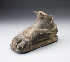 Drinking Vessel in the Form of a Foot, A.D. 1200/1450. Creator: Unknown.