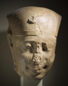 Royal Head, Possibly King Nectanebo I, 380-363 B.C.. Creator: Unknown.