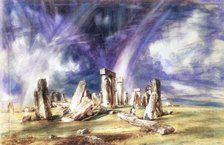 'Stonehenge', c1835.  Artist: John Constable