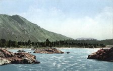Manzherok Rapid on the Katun River, 1911-1913. Creator: Sergei Ivanovich Borisov.