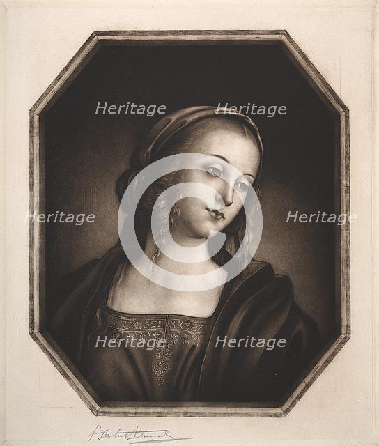 Madonna, 19th-20th century. Creator: Samuel Arlent-Edwards (American, 1862-1938).