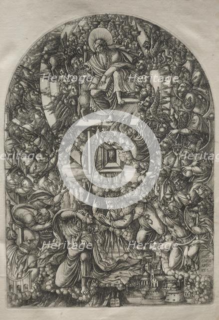 The Apocalypse: St. John Summoned to Heaven, 1546-1556. Creator: Jean Duvet (French, 1485-1561).
