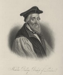 Nicholas Ridley, Bishop of London, c1540-c1555, (1834-1837).  Creator: Samuel Freeman.