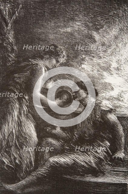 La Valkyrie, 1886. Creator: Henri Fantin-Latour.