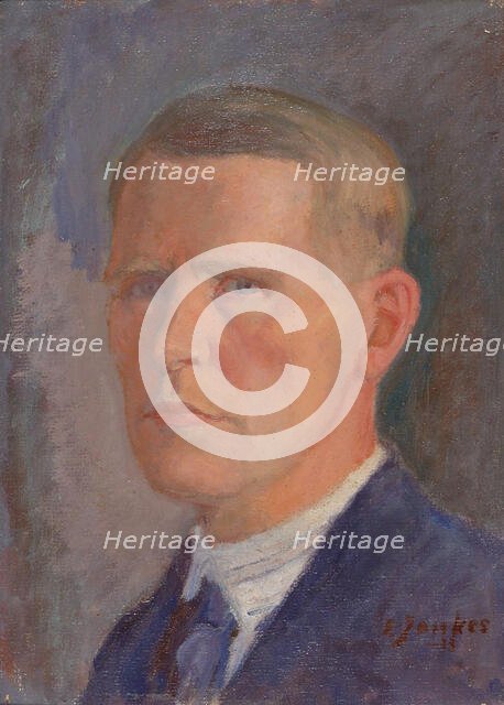 Self-Portrait, 1933. Creator: Emil Jankes.