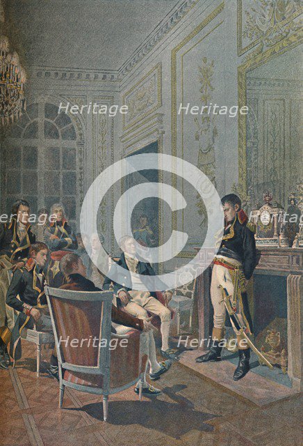 'The Family Council As To The Life Consulate', 1896. Artist: Unknown.