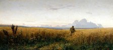 Footpath in a rye field, 1881. Artist: Myasoedov, Grigori Grigoryevich (1834-1911)