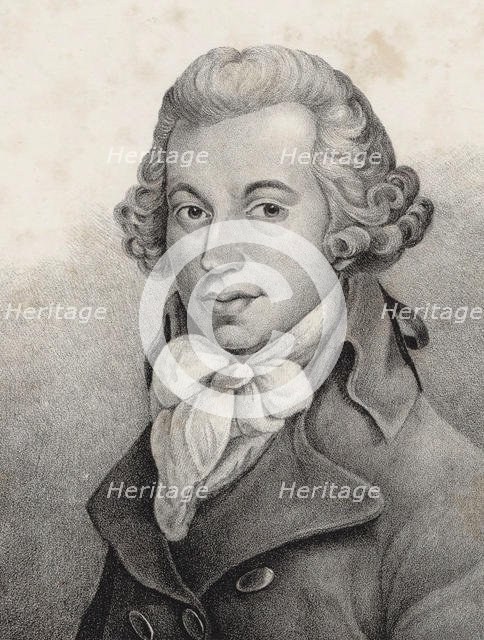 Portrait of the composer Ignace Pleyel (1757-1831). Creator: Anonymous.