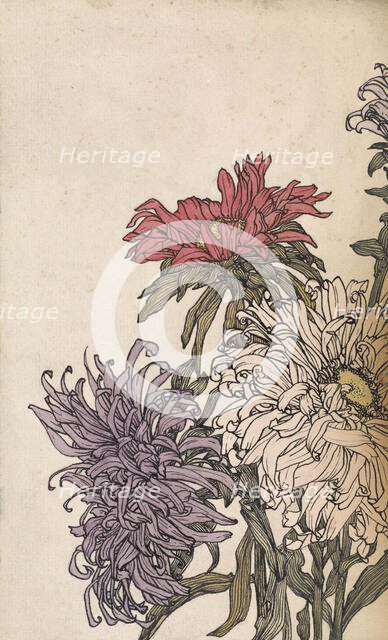 Chrysanthemums, 1887-1924. Creator: Julie de Graag.