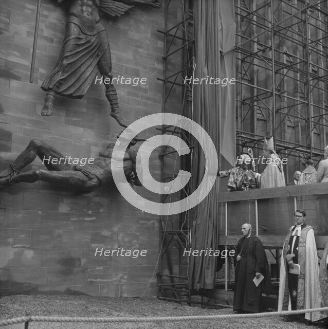 Coventry Cathedral, Priory Street, Coventry, 24/06/1960. Creator: John Laing plc.