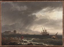 A Stormy Sea, 1748. Creator: Claude-Joseph Vernet.