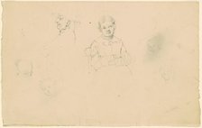 Studies of Figures, c. 1836-1843. Creator: James Goodwyn Clonney.