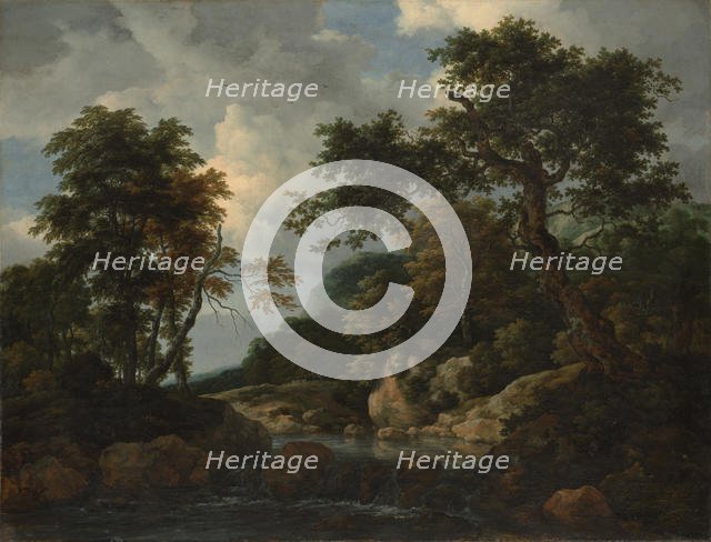 The Forest Stream, ca. 1660. Creator: Jacob van Ruisdael.