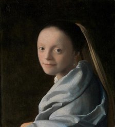 Study of a Young Woman, ca. 1665-67. Creator: Jan Vermeer.