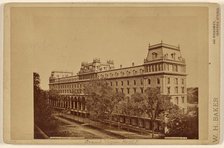 Grand Union Hotel at Saratoga Springs, N.Y., about 1880. Creator: Baker & Record.