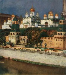 'The Moscow Kremlin', 1894, (1965). Creator: Apollinary Vasnetsov.