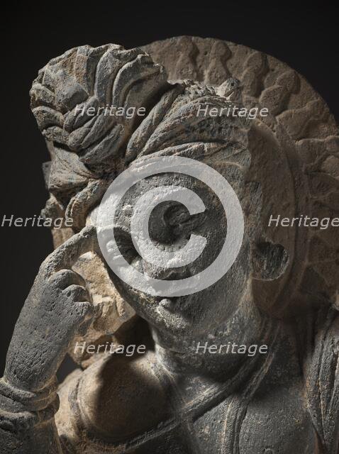 Pensive Bodhisattva (image 3 of 8), between c.200 and c.300. Creator: Unknown.