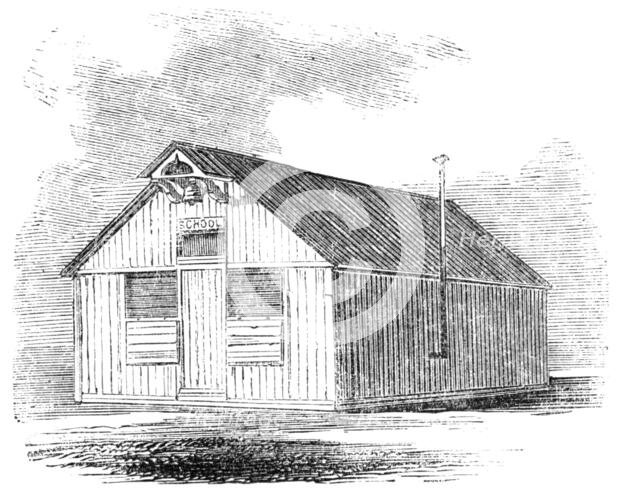 Portable School, 1857. Creator: Unknown.