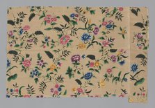 Panel (Dress Fabric), China, 18th century, Qing dynasty (1644-1911). Creator: Unknown.