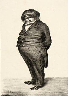 Docteur Prunelle, 1833. Creator: Honore Daumier.