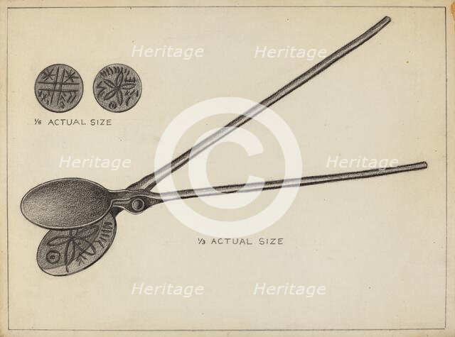 Wafer Iron, 1936. Creator: Raymond Manupelli.