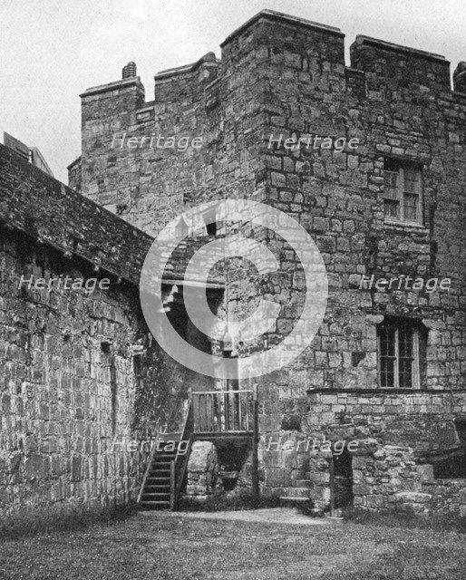 Castle Rushen, Castletown, Isle of Man, 1924-1926.Artist: Taggart