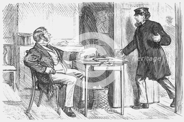 'A Hitch', 1874. Artist: Charles Samuel Keene