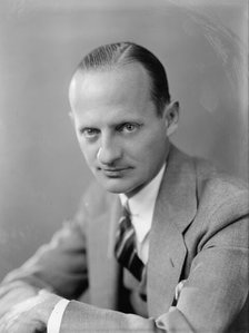 Llewellyn, George H. - Portrait, 1933. Creator: Harris & Ewing.