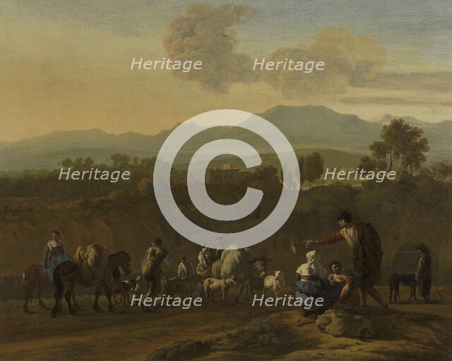 Roman Campagna, 1675. Creator: Karel Du Jardin.