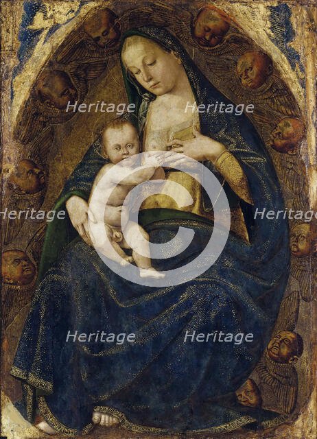 Nursing Madonna, c. 1482-1485. Creator: Signorelli, Luca (ca 1441-1523).