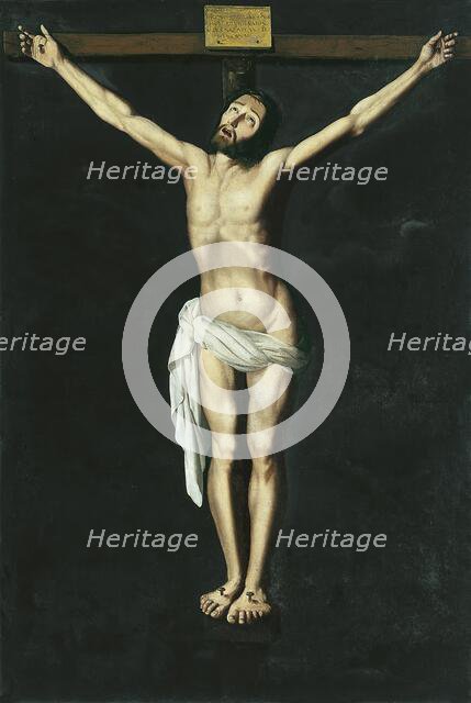 Christ on the Cross, 1630. Creator: Francisco de Zurbaran.