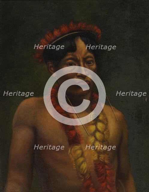 Conibo Indian, ca. 1890-1892. Creator: Unknown.