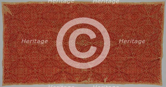 Bed Curtain, 1700s. Creator: Unknown.