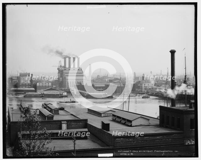 Baltimore, Md., from Federal Hall i.e. Hill, c1903. Creator: Unknown.