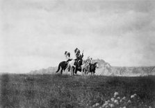 The plains of the Dakota-Sioux, c1905. Creator: Edward Sheriff Curtis.