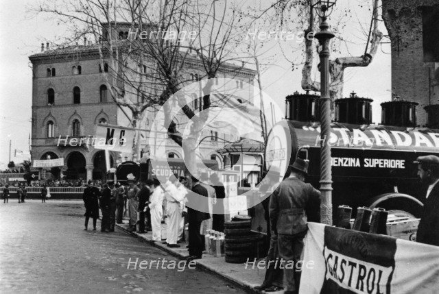 1933 Mille Miglia, Bolgna Artist: Unknown.
