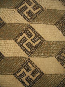 Mosaic, El Jem Museum, El Djem, Tunisia, 2009. Creator: Amanda Waite.