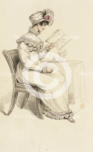 Fashion Plate (Morning Dress), 1815. Creator: John Bell.