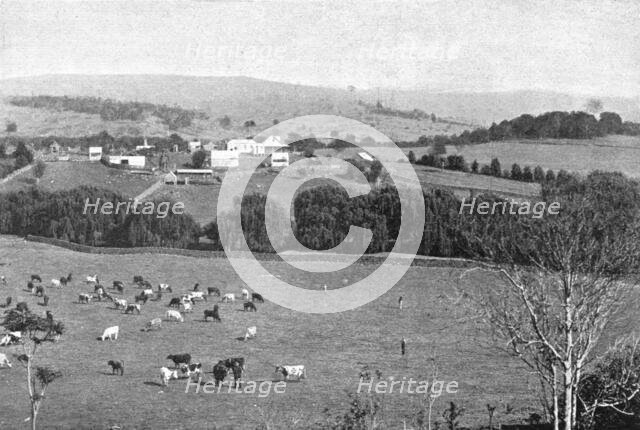 ''Une ferme dans la Nouvelle-Galles du Sud; Les Terres Du Pacifique', 1914. Creator: Unknown.