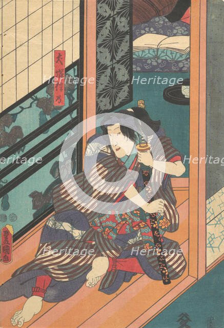Print, 19th century., 19th century. Creator: Utagawa Kunisada.