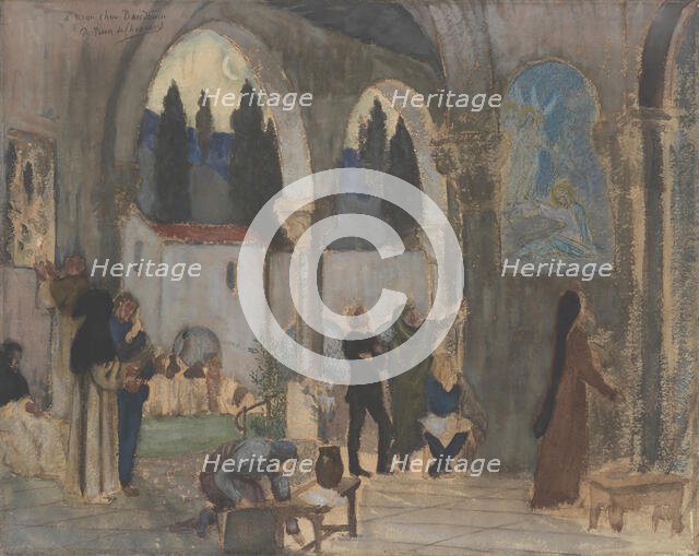 Christian Inspiration, 19th century. Creator: Pierre Puvis de Chavannes.