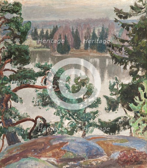 Sarvikallio, 1916. Artist: Halonen, Pekka (1865-1933)