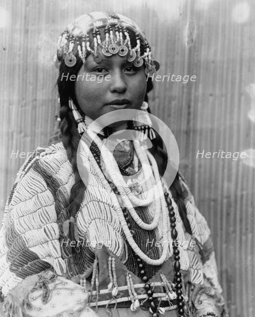 Wishham bride, c1910. Creator: Edward Sheriff Curtis.