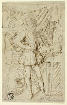 Portrait of a Nobleman in Armor, n.d. Creator: Pieter Soutman.