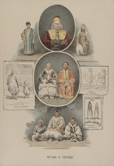 Khants and Samoyeds, 1862-1887. Creator: Mikhail Znamensky.