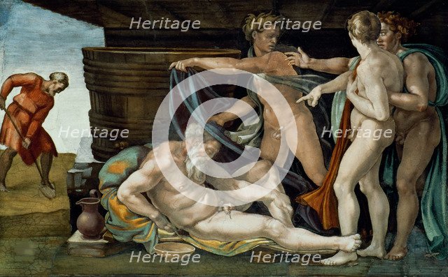 The Drunkenness of Noah, 1509.