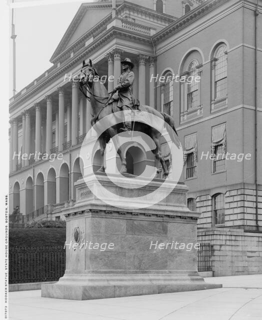 Hooker Statue, State House Grounds, Boston, Mass., c1904. Creator: Unknown.