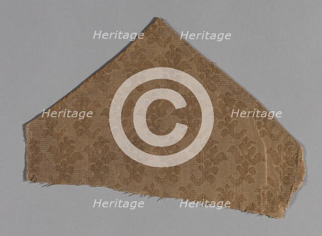 Fragment, France, 19th century. Creator: Unknown.