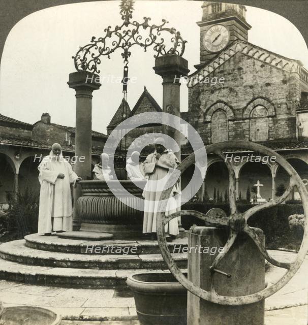 'A Well-curb by Michael Angelo, Cortosa Monastery, near Florence, Italy', c1909. Creator: Unknown.
