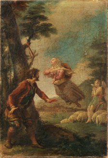 Scene from the Life of Saint Germaine Cousin. Creator: Cades, Giuseppe (1750-1799).